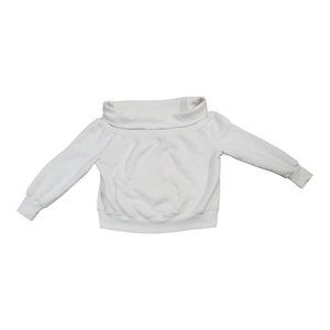 Good American Cold Shoulder Sweatshirt Off White Size 3